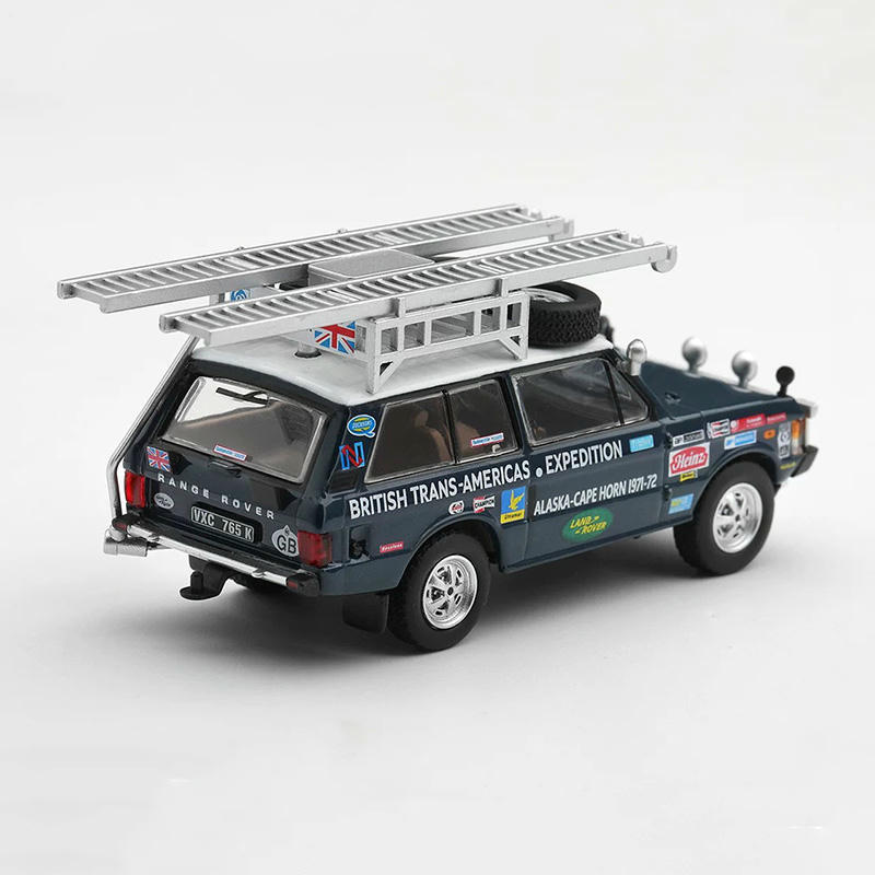 MINI GT 1:64 Range Rover 1971 British Trans-Americas Expedition