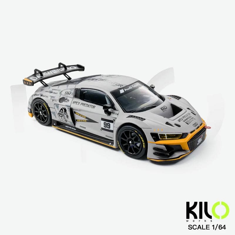 Kilo 1:64 Audi R8 LMS DarwinPRO Widebody Diecast Model