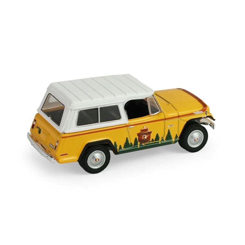 GreenLight 1:64 Smokey Bear Jeepster Commando Diecast Model