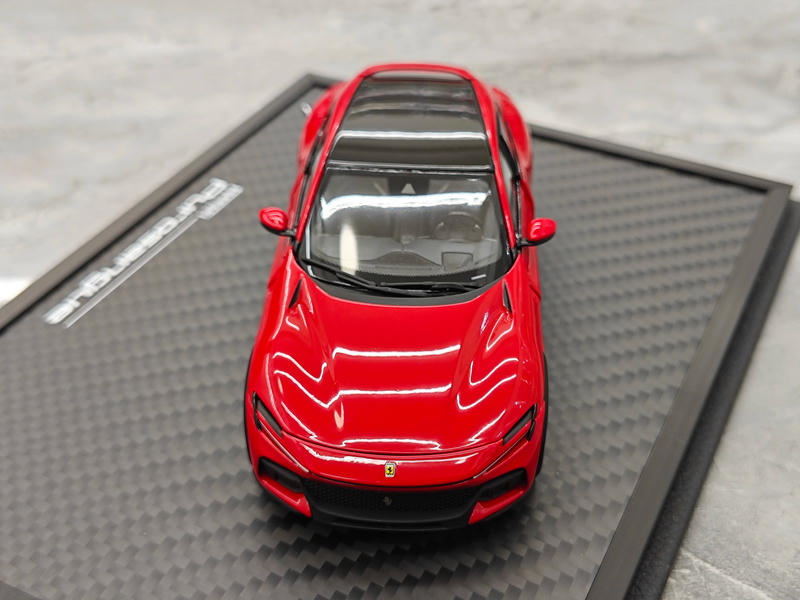 BBR Ferrari Purosangue Black Roof 1:43 Diecast Model Car – YX car