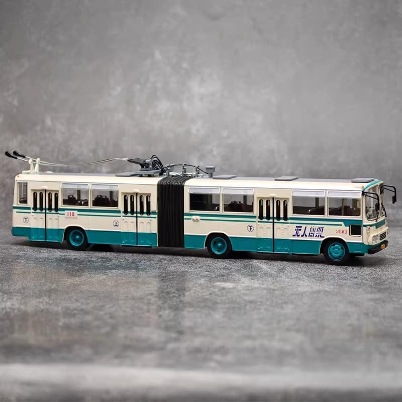 1:64 Beijing Trolleybus BD562 – Route 114 / Route 111 Diecast Bus Model