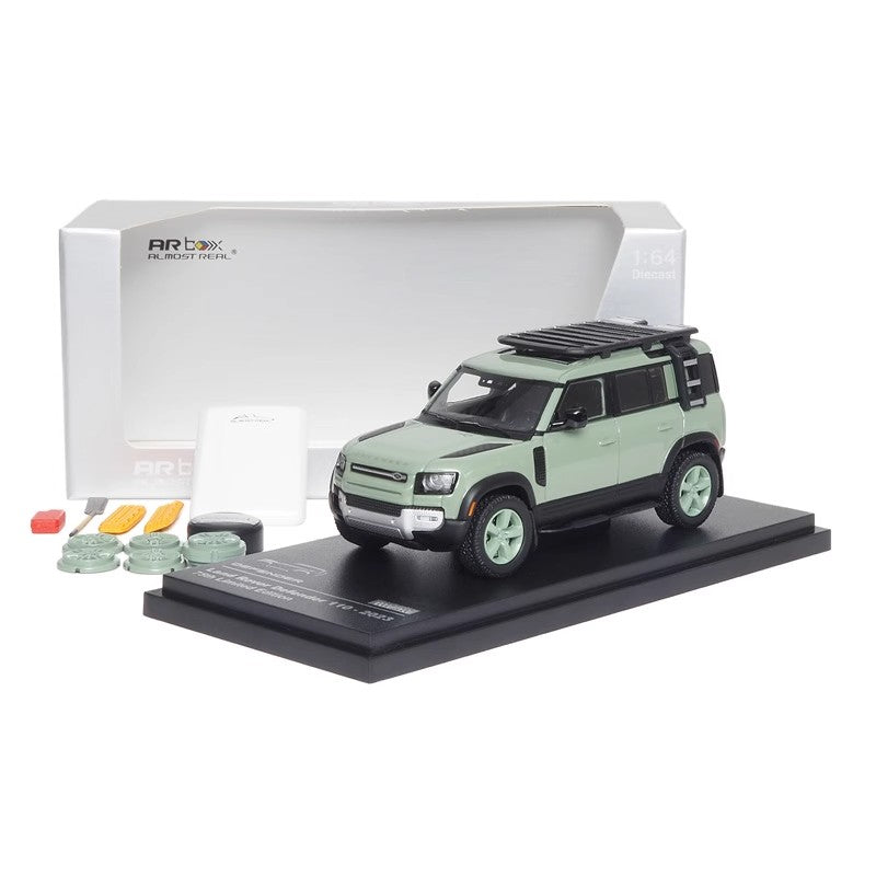 2023 Land Rover Defender 110 1:64 Diecast Model (Alloy Off-Road Edition with Kit)