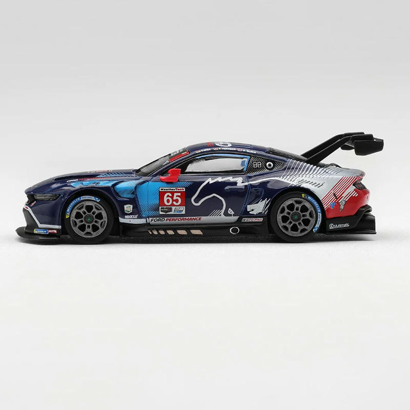 MINI GT 1:64 Ford Mustang GT3 Diecast Model Car – 2025 Daytona #65