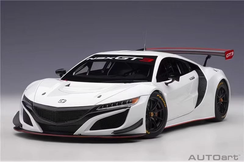 AUTOart Honda NSX GT3 (2018) – 1:18 Scale Model&nbsp; (Sealed Body, Steering Function Display Edition)
