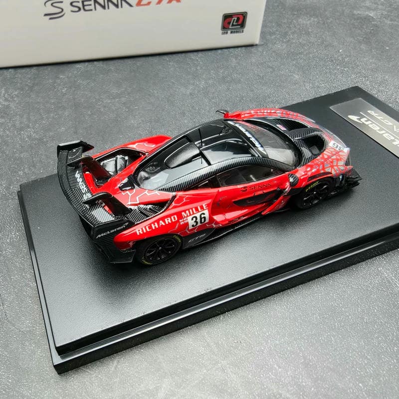 LCD Models 1:64 McLaren Senna GTR Diecast Model Car – Alloy Hypercar Collectible