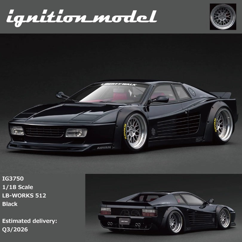 Ignition Model 1:18 LB-WORKS Ferrari 512 Limited Resin Model