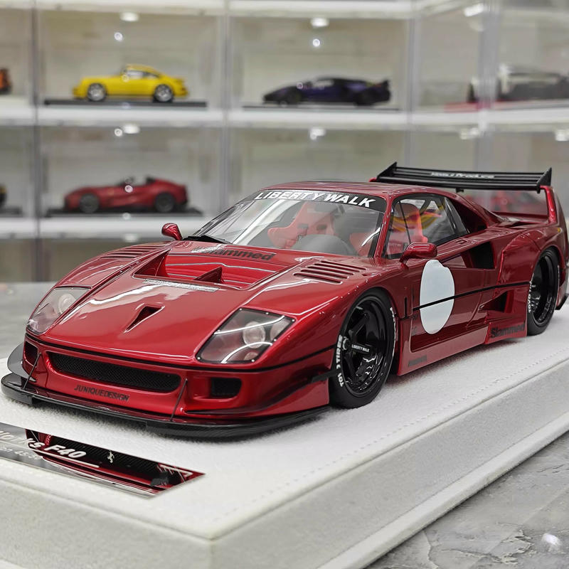 BBA Model 1:18 Ferrari F40 LB-Works Resin Model