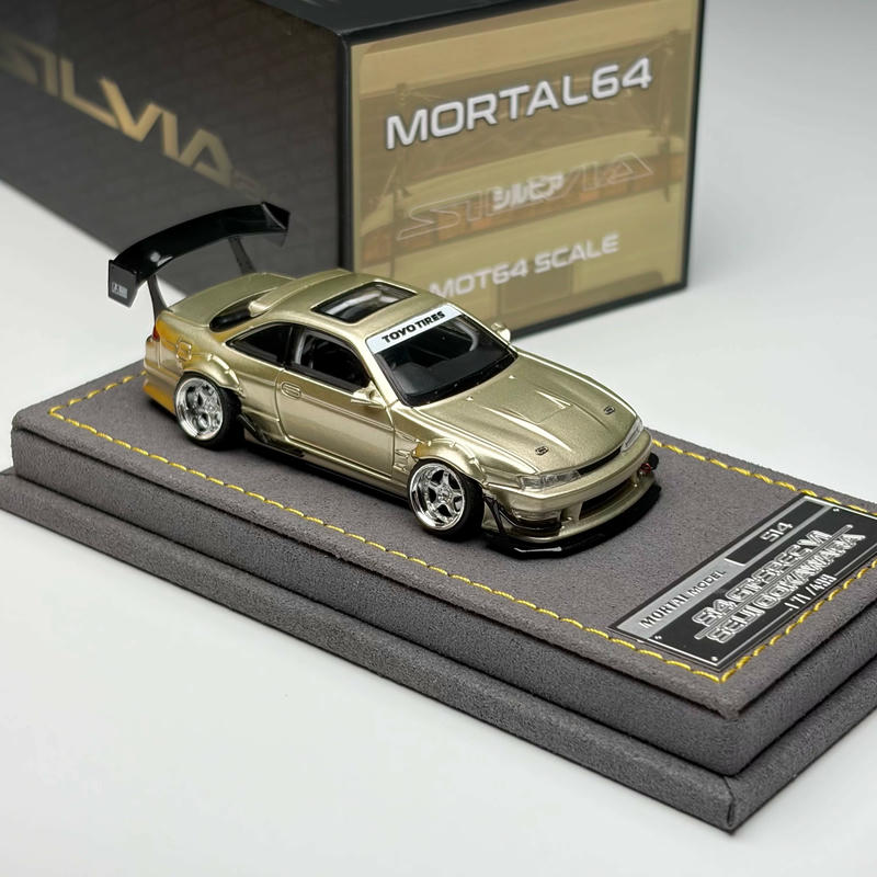 MORTAL 1:64 Nissan Silvia S14 GT-SPEC V1 Diecast Model