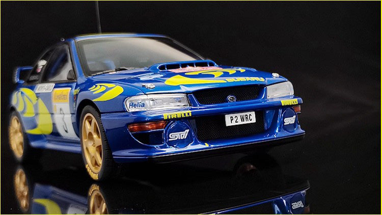 AUTOart 1:18 Subaru WRC Rally Model Car