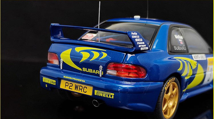 AUTOart 1:18 Subaru WRC Rally Model Car