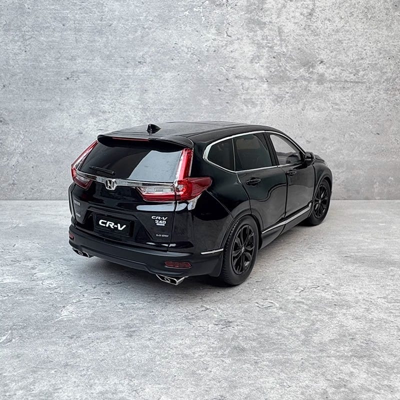 Original Honda CR-V Black Warrior 1:18 Alloy Diecast Model Car
