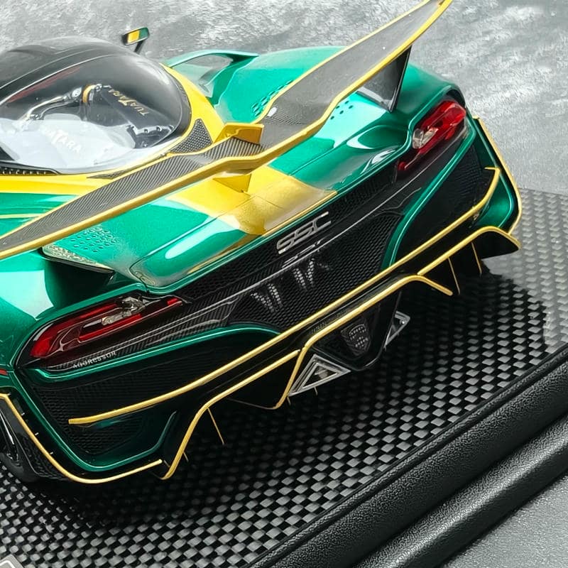 Frontiart FA 1:18 SSC Tuatara Striker “Big Lizard” Resin Model Car – Sealed Collector