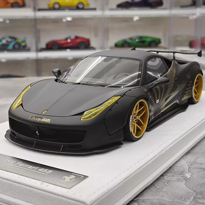 BBA 1:18 Ferrari 458 GT LB Widebody Resin Model