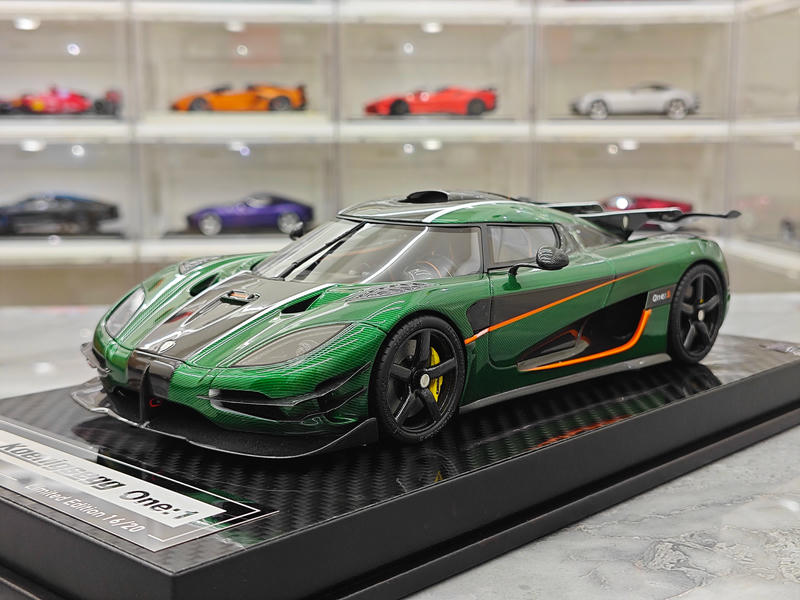 BBA Koenigsegg One 1:18 Resin Model Car