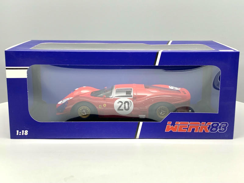 WERK83 1:18 Ferrari 330 P3 — 1966 Le Mans