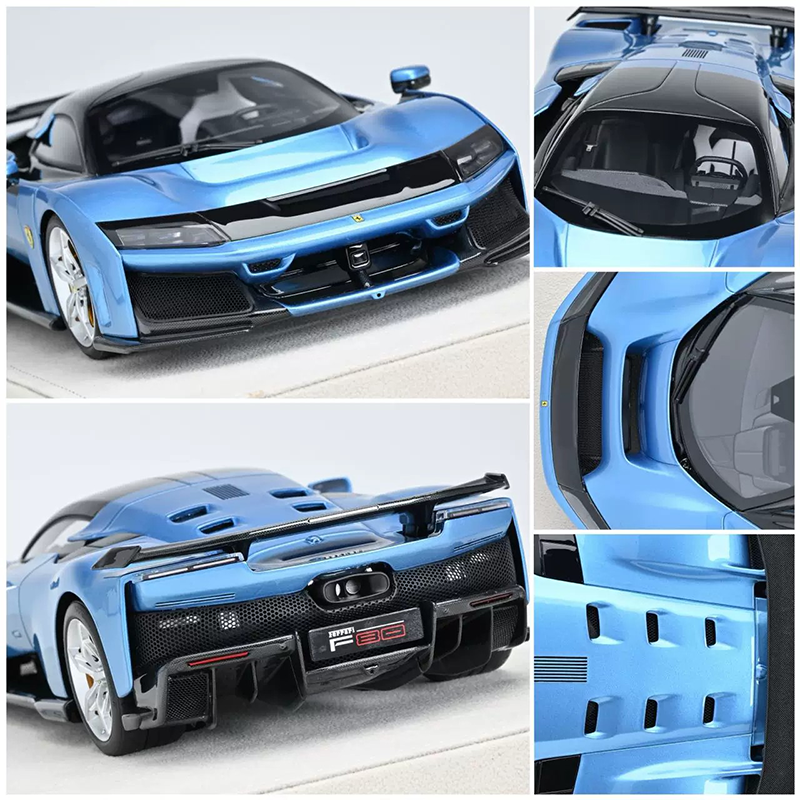 HC 1:18 Ferrari F80 Limited Edition Resin Model – V6 Hybrid Hypercar Collector Car