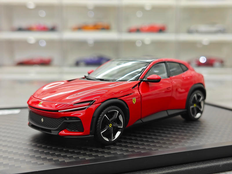 BBR Ferrari Purosangue Black Roof 1:43 Diecast Model Car