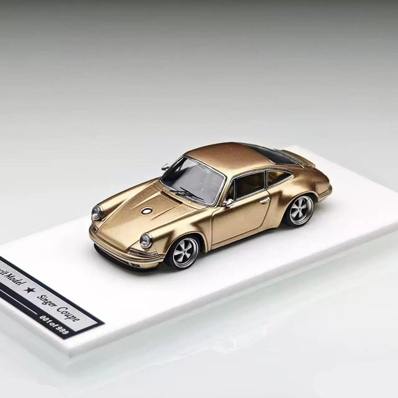 ZM Zincit Model 1:64 Porsche 911 Singer Coupe Diecast Model Car