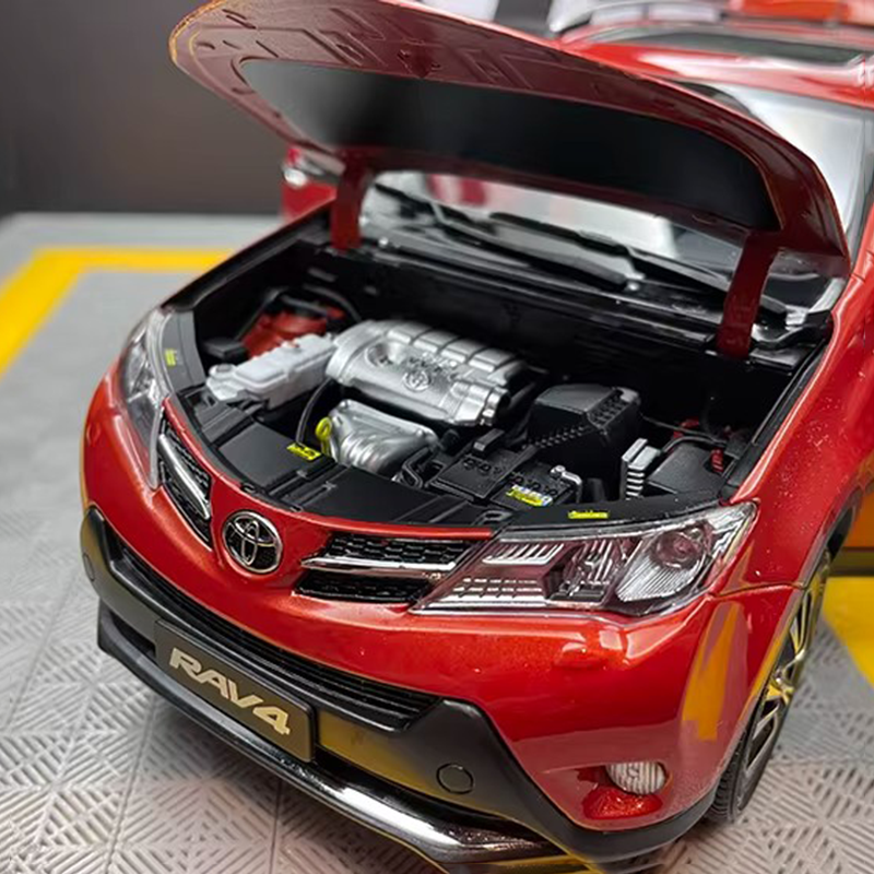 Original Factory 1:18 Toyota RAV4 2013 Alloy Diecast Model Car