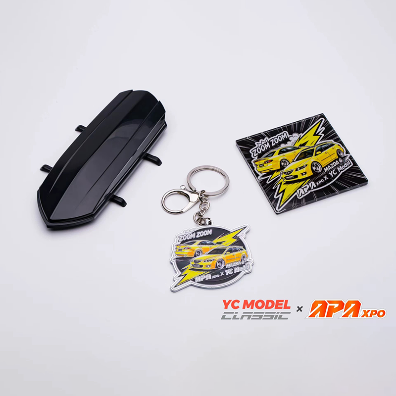 YC Model × APAxpo 1:18 Mazda 6 Twin Car Set – Diecast Model Cars Gift