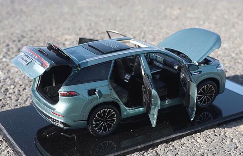 1:18 Chery JAECOO 8 Overseas Version Diecast Model SUV