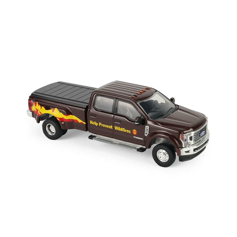 GreenLight 1:64 Smokey Bear 5 Ford F-450 (2022) Diecast Model — Brown