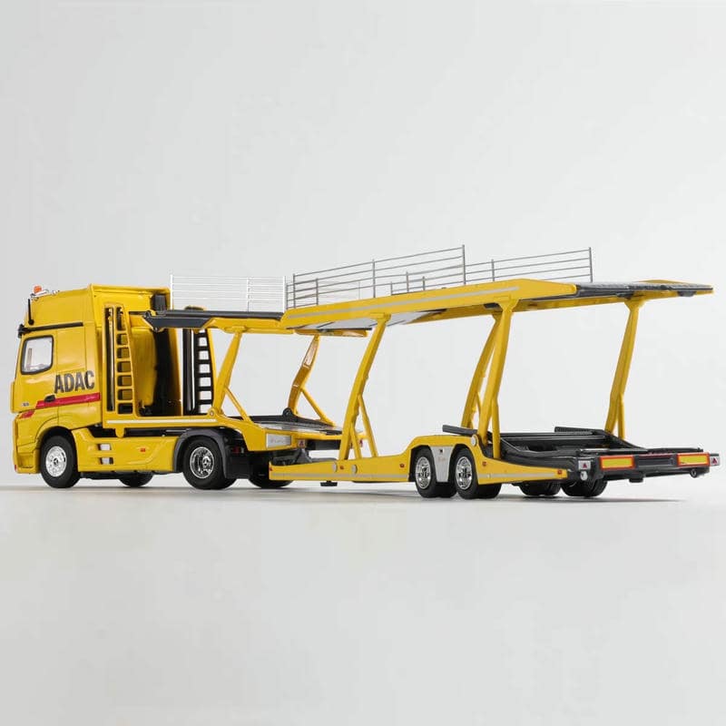 GCD 1:64 Mercedes-Benz Actros Double-Deck Car Transporter Truck Diecast Model