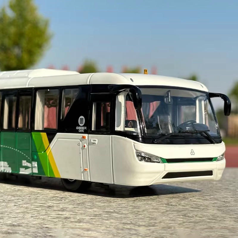 Original 1:42 Airport Shuttle Bus Alloy Model