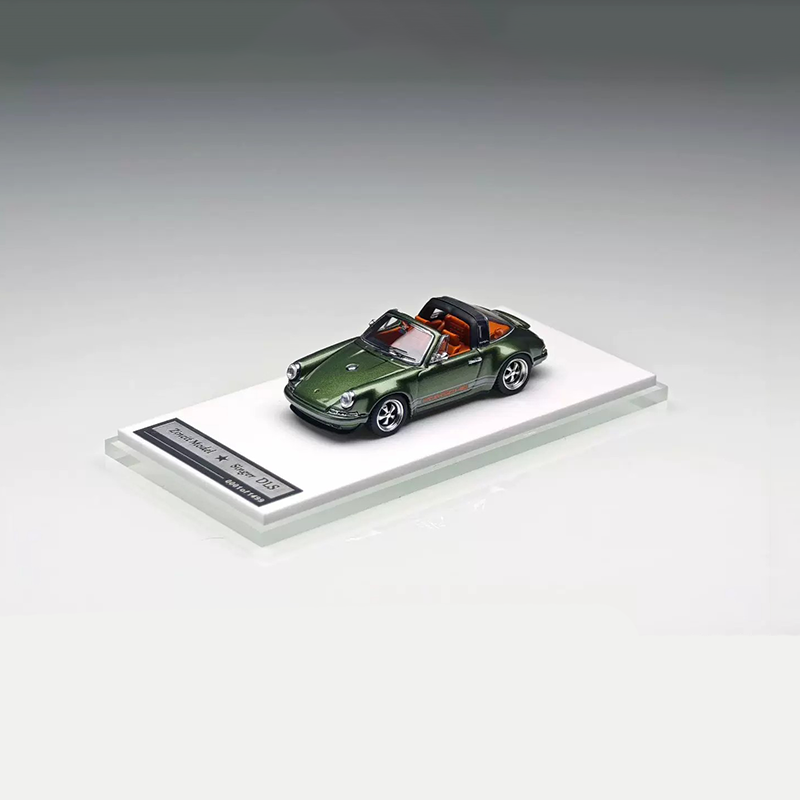 Zincit Model 1:64 Porsche Singer 911 964 Targa Restomod Diecast Model