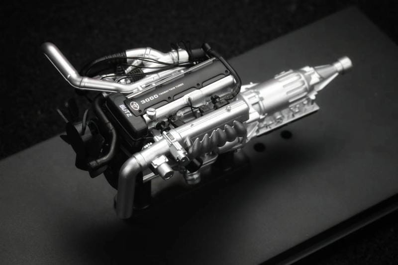 WHELART 1:18 Toyota Supra A80 Diecast Model Car