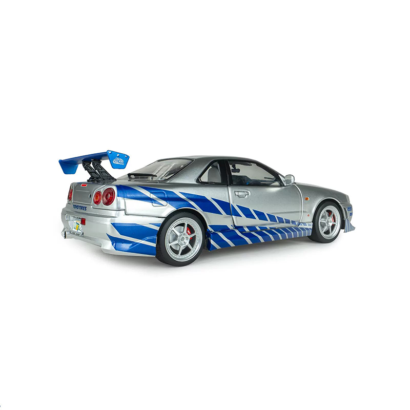 SOLIDO 1:18 Nissan GT-R (BNR34) Fast Furious Diecast Model – JDM
