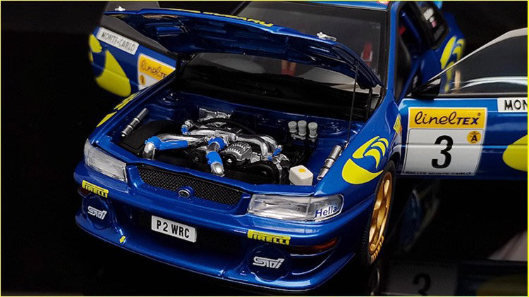 AUTOart 1:18 Subaru WRC Rally Model Car