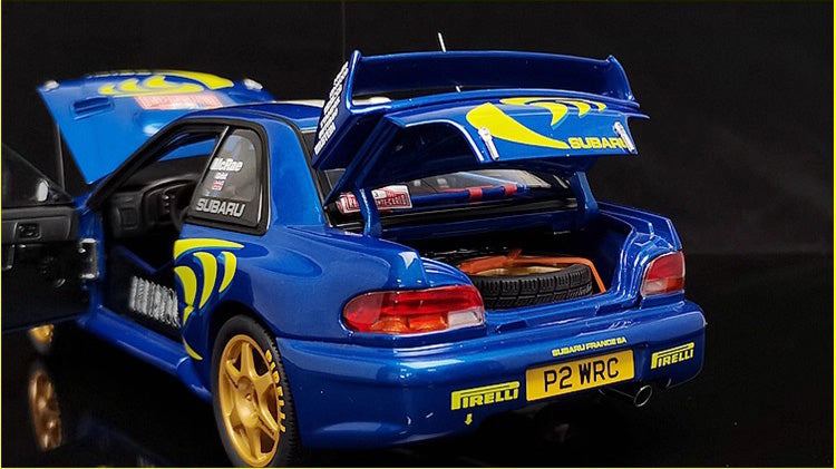 AUTOart 1:18 Subaru WRC Rally Model Car