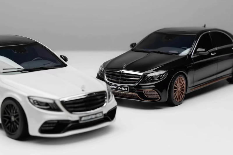 Vehicle Art 1:18 Mercedes-AMG S65 W222 Final Edition Resin Model