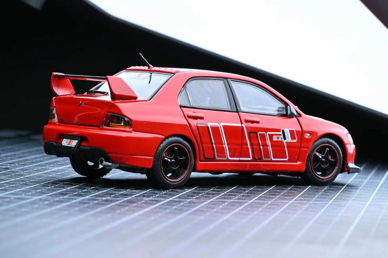 GATHERJOY 1:43 Mitsubishi Lancer Evolution IX RALLIART Diecast Model