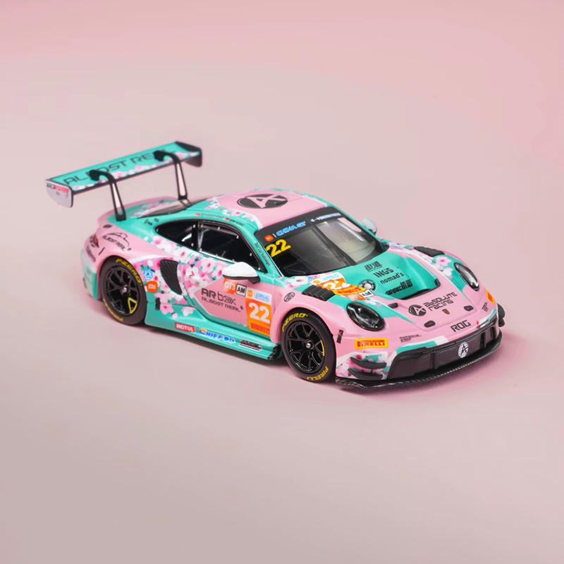 ARbox 1:64 Porsche 911 GT3 R 2026 China GT Ningbo Absolute Racing Alloy Model