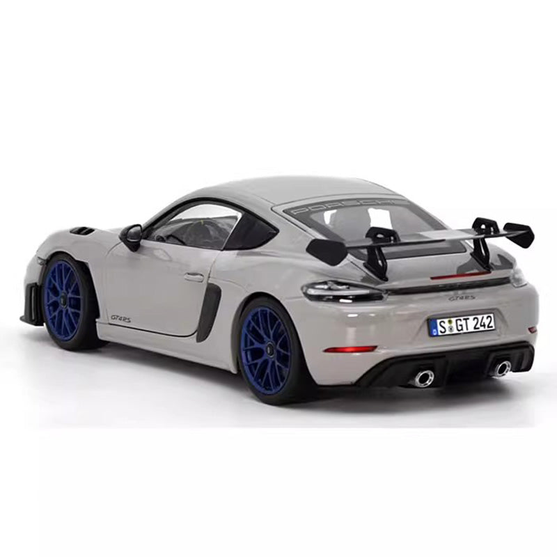 Norev 1/18 2023ポルシェ ケイマン GT4 RSモデルミニカー NOREV 1:18 2023 Porsche Cayman GT4 RS Diecast Alloy Model Car – YX
