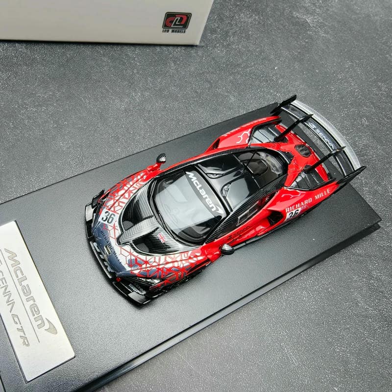 LCD Models 1:64 McLaren Senna GTR Diecast Model Car – Alloy Hypercar Collectible