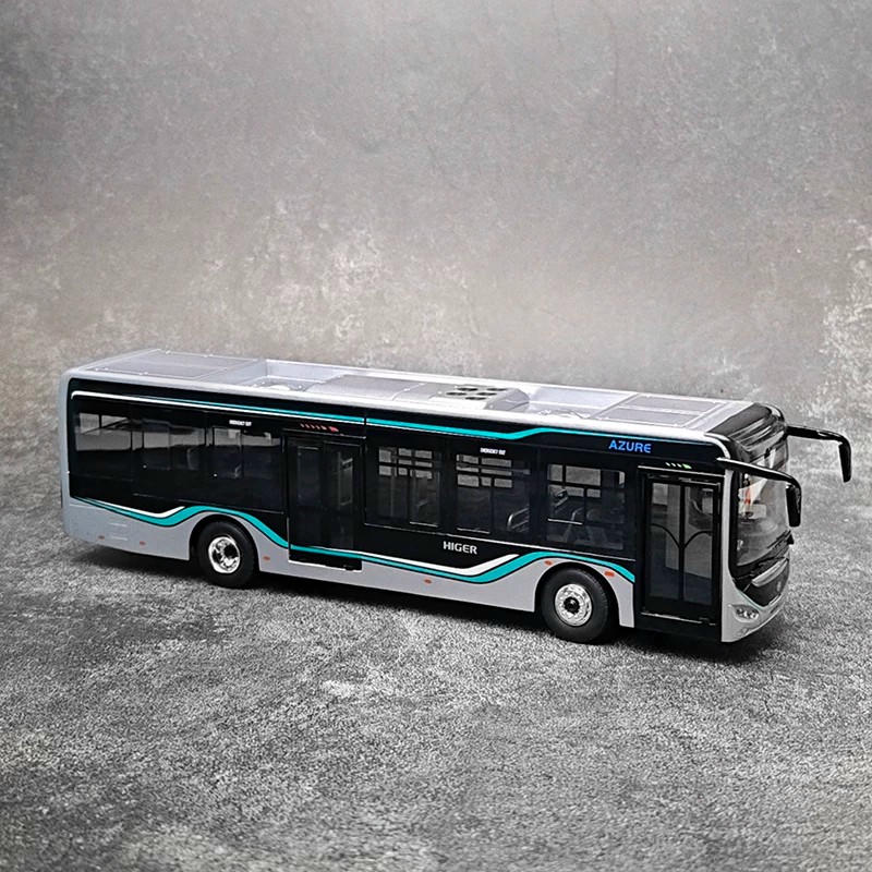 1:42 Higer Azure Bus Alloy Diecast Model with Lights
