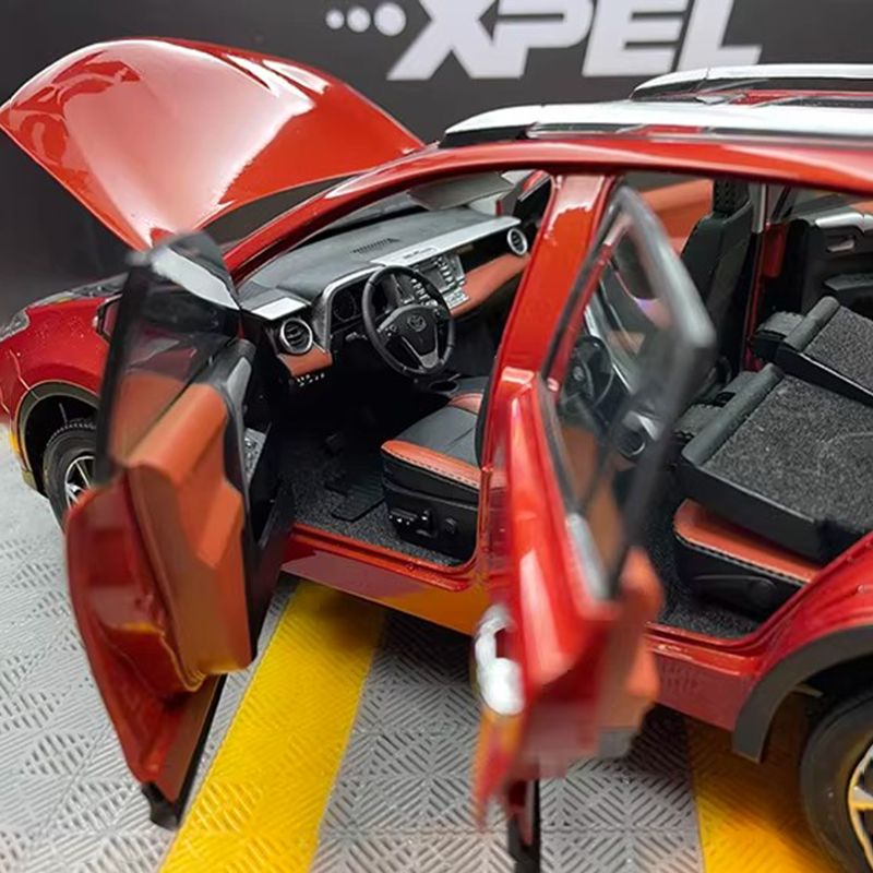 Original Factory 1:18 Toyota RAV4 2013 Alloy Diecast Model Car