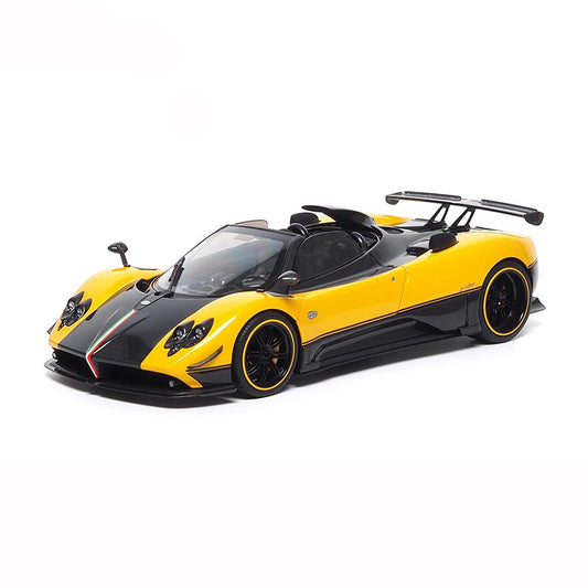 AlmosReal 1:18 Pagani Zonda Cinque Convertible Diecast Model Car