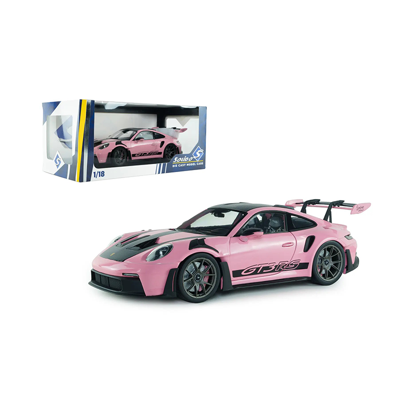 SOLIDO 1:18 Porsche 911 GT3 RS 2024 Diecast Model Car – Alloy Sports Car Collectible