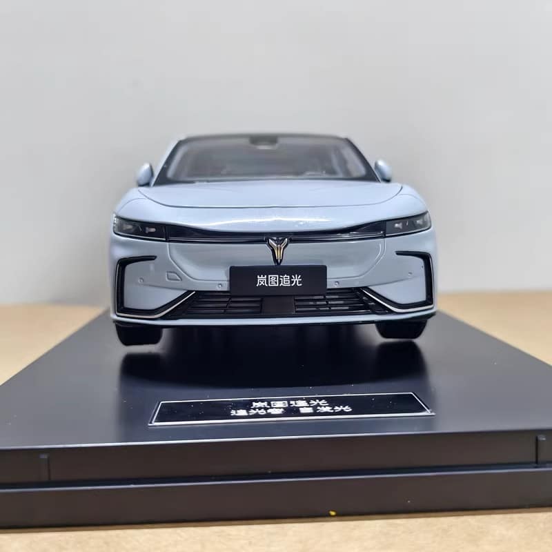 Original 1:18 Dongfeng Voyah Zhuiguang EV Sedan Alloy Diecast Model