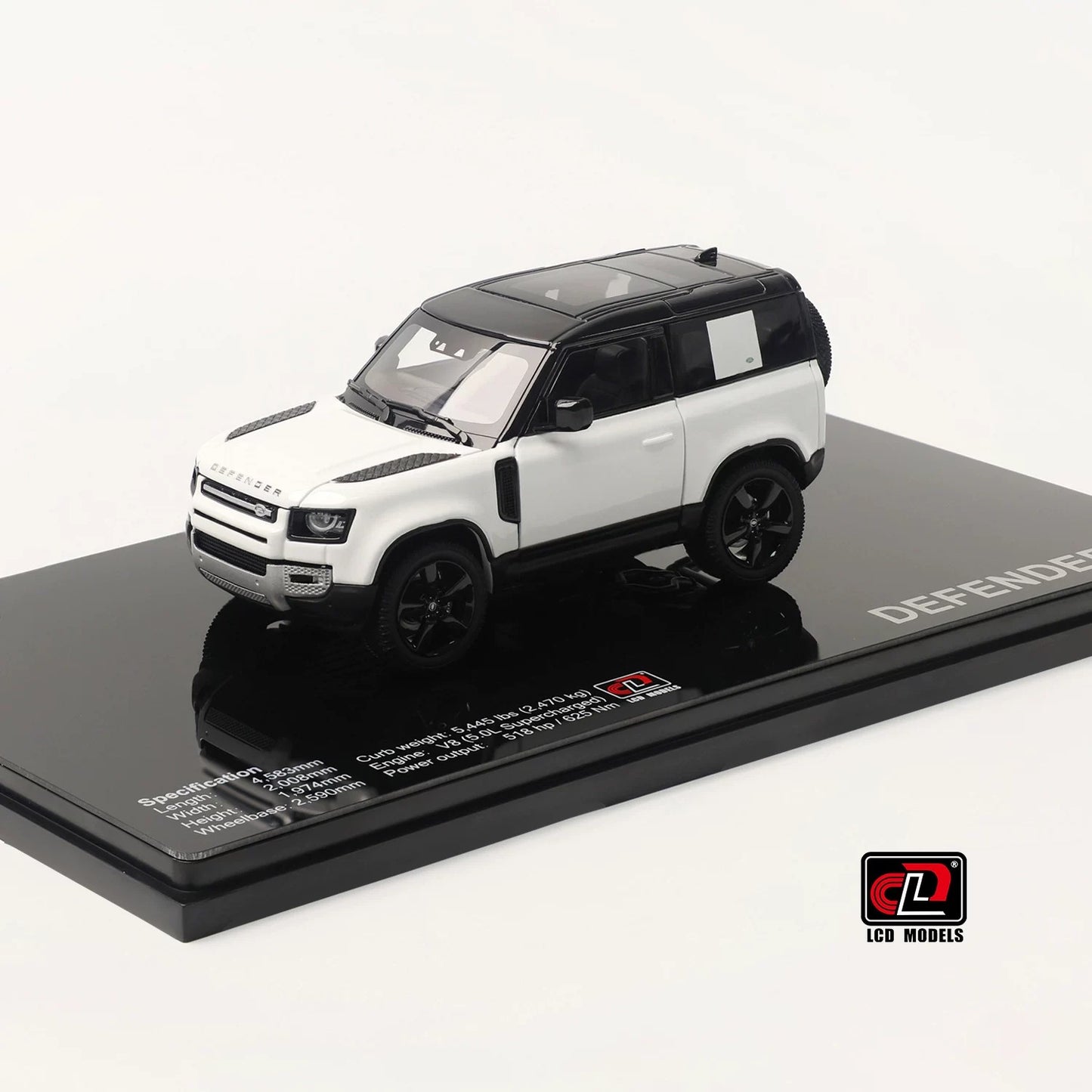 LCD Models 1:43 Land Rover Defender 90 Diecast Model