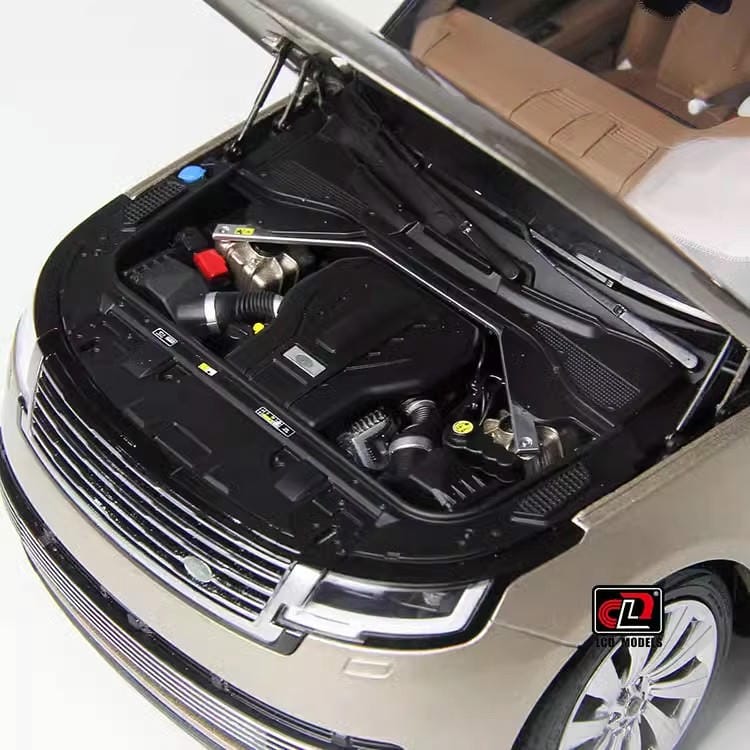 LCD 1:18 Range Rover Honor Genesis Long Edition 2022 Legierung Vollständig offenes Automodell