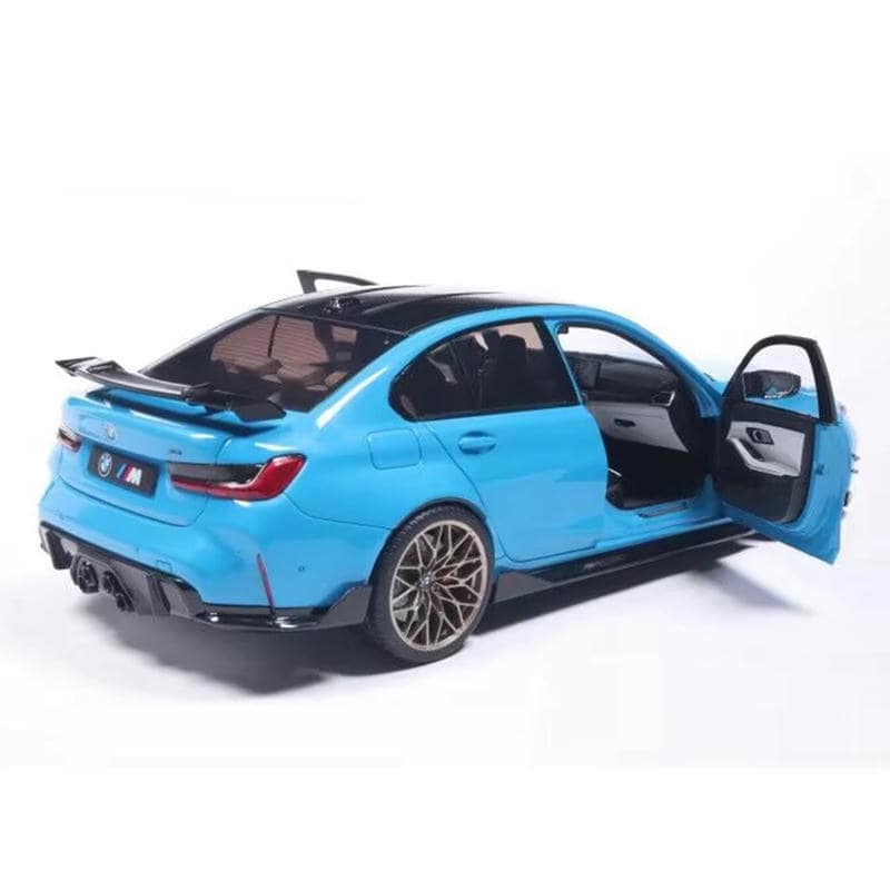 Solido 1:18 BMW M3 Performance Parts Daytona Beach Blue 2024 Diecast Model Car