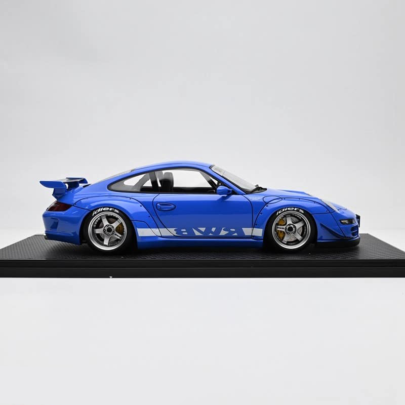 Ignition Mode 1:18 Porsche RWB 997 Widebody Blue Limited Resin Custom Model