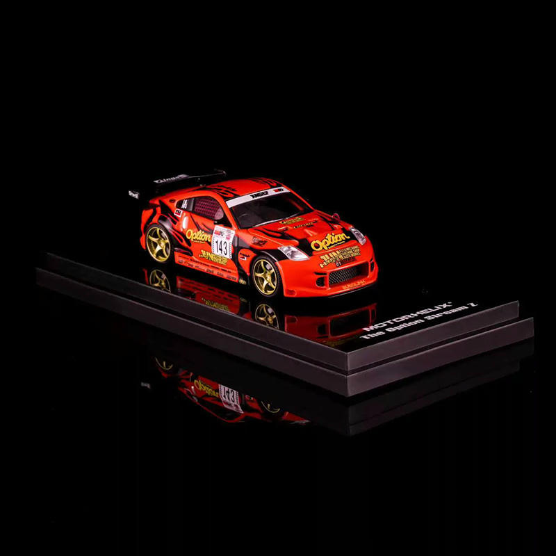 Motorhelix 1:64 Nissan Fairlady Z “Option Stream Z” (Z33) – Orange Motorhelix 1:64 Nissan Fairlady Z “Option Stream Z” (Z33) – Orange