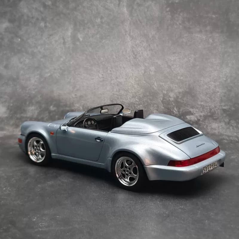 NOREV 1:18 Porsche 911 (964) Speed Yellow Bird 1993 Diecast Model Car