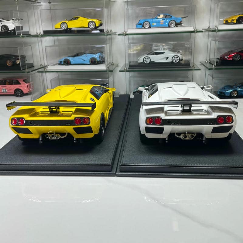 GL MODELS 1:12 Lamborghini Diablo GTR Resin Model – Magnetic Rear Wing